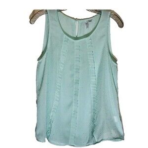 Elle Sheer Sleeveless Ruffled Blouse